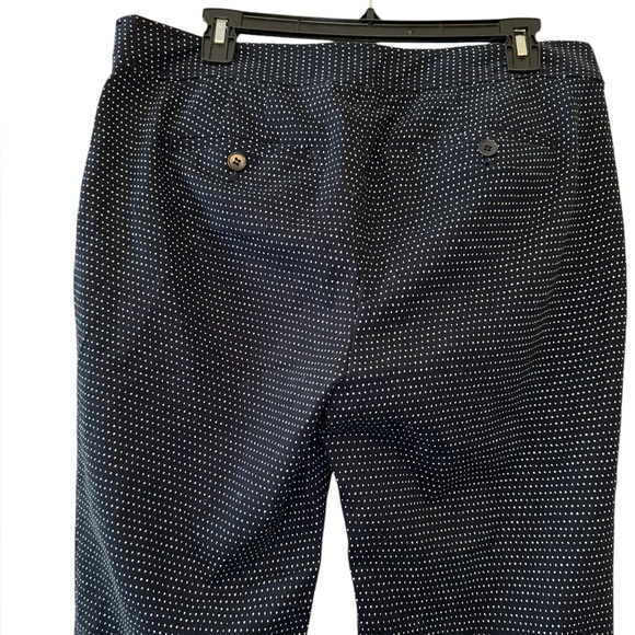 Talbots Chattham Dot Print Pants 8 - Picture 5 of 9